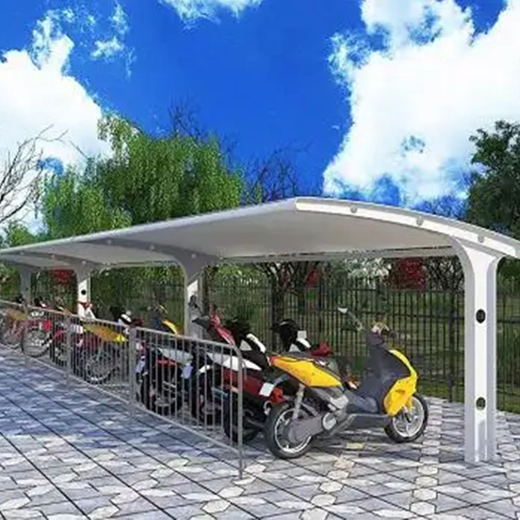 固始县膜结构电动车棚